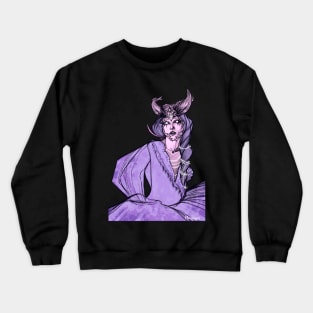 Gothic Swan Princess Crewneck Sweatshirt